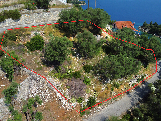 ID10RA Land plot with sea views for sale on Ithaca Island Greece